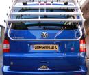 VW T5 California SE/Beach/Caravelle Genuine Volkswagen Tailgate Bike Rack *COLLECTION ONLY, holds 4 bikes (Comes fully assembled)